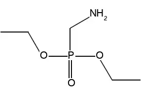 Diethyl aminomethylpho sphonite structure, CAS 50917-72-1