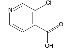 3-Chloroisonicotinicacid structure, CAS 88912-27-0