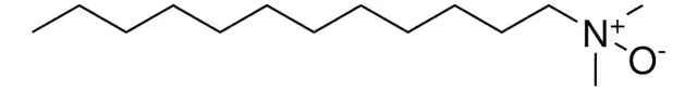 N,N-Dimethyldodecylamine-N-oxide structure, CAS 1643-20-5