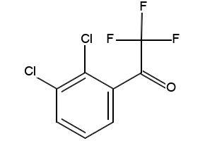 2',4'-Dichloro-2,2,2-trifluoroacetophenone structure, CAS 92736-81-7