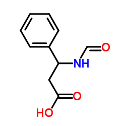 3-(Formylamino)-3-phenylpropanoic acid structure, CAS 126575-05-1