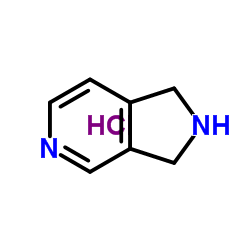 2,3-Dihydro-1H-pyrrolo[3,4-c]pyridine dihydrochloride structure, CAS 6000-50-6