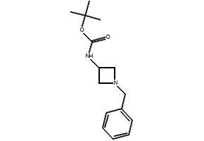 tert-Butyl 1-benzhydryl-3-azetidinylcarbamate structure, CAS 91189-18-3