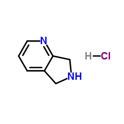 6,7-Dihydro-5H-pyrrolo[3,4-b]pyridine hydrochloride structure, CAS 147740-02-1