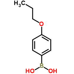 4-Pentyloxyphenylboronic acid structure, CAS 186497-67-6