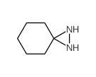 3,3-Pentamethylenediaziridine structure, CAS 185-79-5
