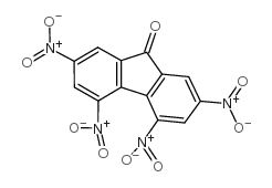 2,4,5,7-Tetranitrofluorenone structure, CAS 746-53-2