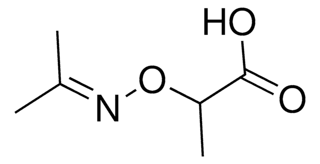 d,l-a-(Isopropylideneaminooxy)propionic acid structure, CAS 5001-36-5