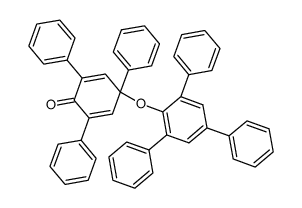 2,4,6-Triphenylphenoxyl structure, CAS 10384-15-3