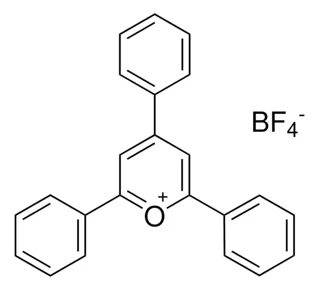 2,4,6-Triphenylpyrylium tetrafluoroborate structure, CAS 448-61-3