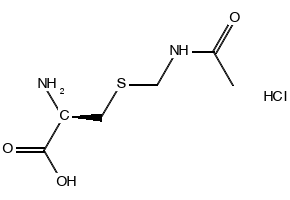 S-Acetamidomethyl-L-cysteine hydrochloride structure, CAS 28798-28-9