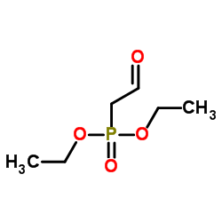 Diethyl formylmethylphosphonate structure, CAS 1606-75-3