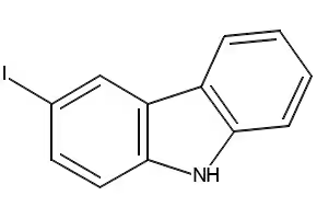 3-Iodo-9H-carbazole structure, CAS 16807-13-9