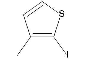 2-Iodo-3-methylthiophene structure, CAS 16494-40-9