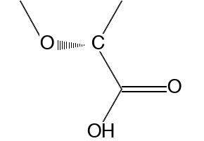 (R)-(+)-2-METHOXYPROPIONIC ACID structure, CAS 23943-96-6