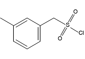 (3-Methylphenyl)methanesulfonyl chloride structure, CAS 53531-68-3