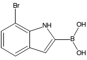 7-Bromo-9,9-dimethylfluoren-2-yl-boronic acid structure, CAS 1213768-48-9