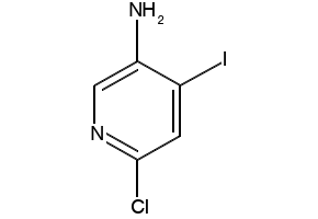 6-Chloro-4-iodopyridin-3-amine structure, CAS 351227-42-4
