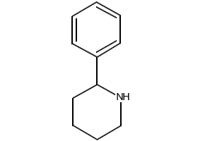 2-Phenylpiperidine structure, CAS 3466-80-6