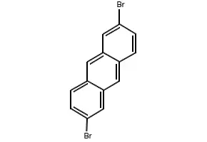 Anthracene, 2,6-dibromo- structure, CAS 186517-01-1