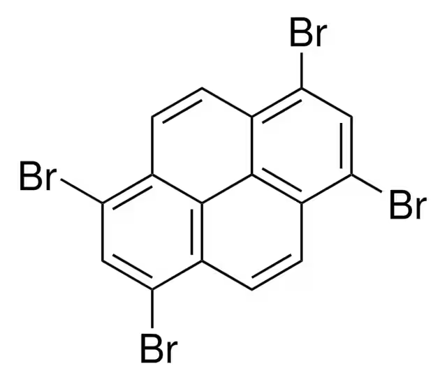 2,7-Dibromopyrene structure, CAS 128-63-2