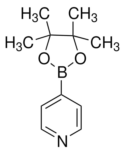 Pyridine, 4-(4,4,5,5-tetramethyl-1,3,2-dioxaborolan-2-yl)- structure, CAS 181219-01-2