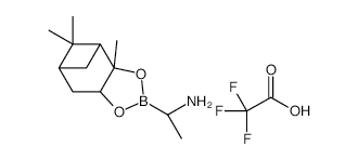 (R)-BoroVal-(+)-Pinanediol-CF3CO2H structure, CAS 94242-81-6