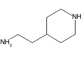 4-Piperidineethanamine structure, CAS 76025-62-2