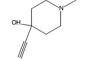 4-Ethynyl-1-phenethylpiperidin-4-ol structure, CAS 92651-76-8