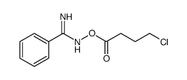 N-((4-Chlorobutanoyl)oxy)benzimidamide structure, CAS 95592-53-3