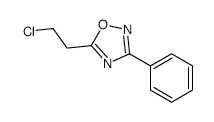 5-(2-Chloroethyl)-3-phenyl-1,2,4-oxadiazole structure, CAS 53919-74-7