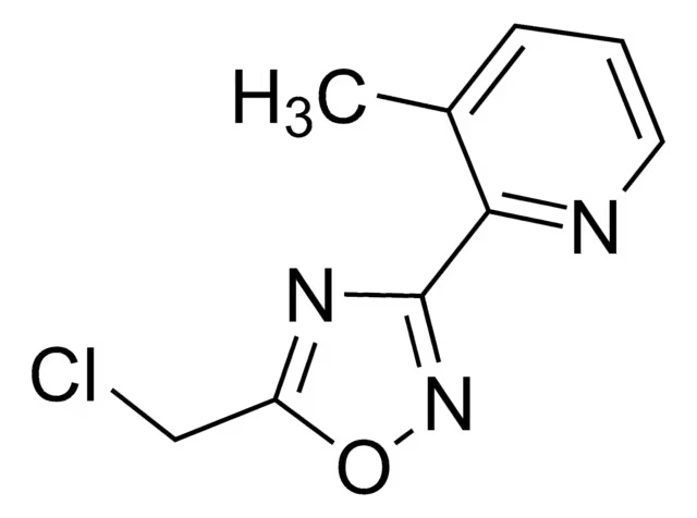 3-(2-Bromophenyl)-5-(chloromethyl)-1,2,4-oxadiazole structure, CAS 90224-62-7