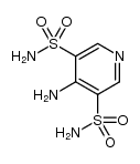 4-Aminopyridine-3,5-disulfonamide structure, CAS 1909-12-2