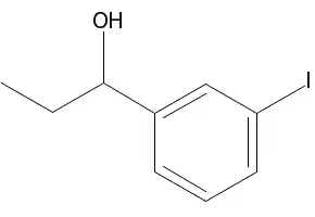 1-(4-Iodophenyl)propan-1-ol structure, CAS 90609-48-6