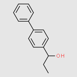 1-([1,1'-Biphenyl]-4-yl)propan-1-ol structure, CAS 87292-26-0