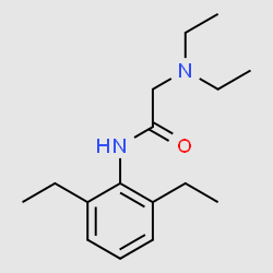 2-Chloro-N-(2,6-diethylphenyl)acetamide structure, CAS 21306-57-0