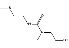 1-(2-(Methylthio)ethyl)-3-nitroguanidine structure, CAS 6336-19-2