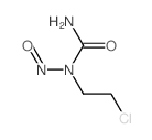 1-(2-Chloroethyl)-1-nitrosourea structure, CAS 2365-30-2