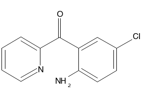 (2-Amino-5-chlorophenyl)(thiophen-2-yl)methanone structure, CAS 41631-21-4