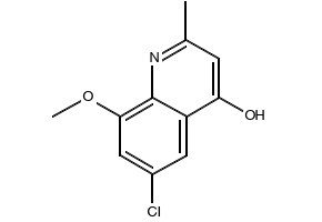 6-Chloro-2-methylquinolin-8-ol structure, CAS 90799-55-6