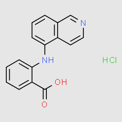 2-(Isoquinolin-5-ylamino)benzoic acid hydrochloride structure, CAS 1195248-41-9
