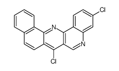 3,7-Dichlorobenzo[h]naphtho[1,2-b][1,6]naphthyridine structure, CAS 99036-16-5