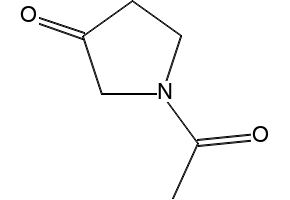 1-Acetylpyrrolidin-3-one structure, CAS 34086-58-3