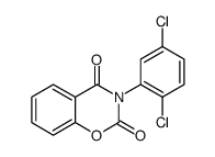 3-(2,5-Dichlorophenyl)-2H-benzo[e][1,3]oxazine-2,4(3H)-dione structure, CAS 93431-89-1