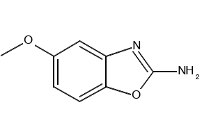 5-Chloro-6-methoxybenzo[d]oxazol-2-amine structure, CAS 2139-00-6