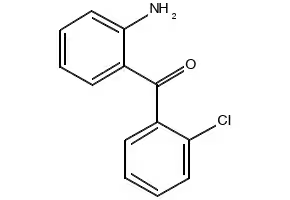 (2-Aminophenyl)(2-chlorophenyl)methanone structure, CAS 2894-45-3
