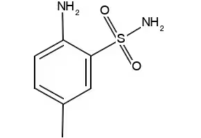 2-Amino-5-methylbenzenesulfonamide structure, CAS 609-55-2