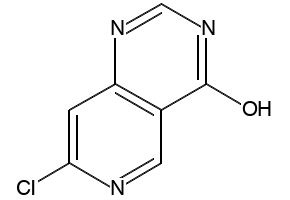 4-Chloropyrido[4,3-d]pyrimidine structure, CAS 89583-92-6