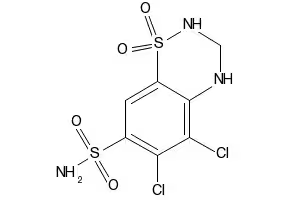 7-Amino-2H-benzo[e][1,2,4]thiadiazine 1,1-dioxide structure, CAS 54734-88-2