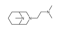 N,N-Dimethyl-2-(9-methyl-3,9-diazabicyclo[3.3.1]nonan-3-yl)ethanamine structure, CAS 46408-37-1